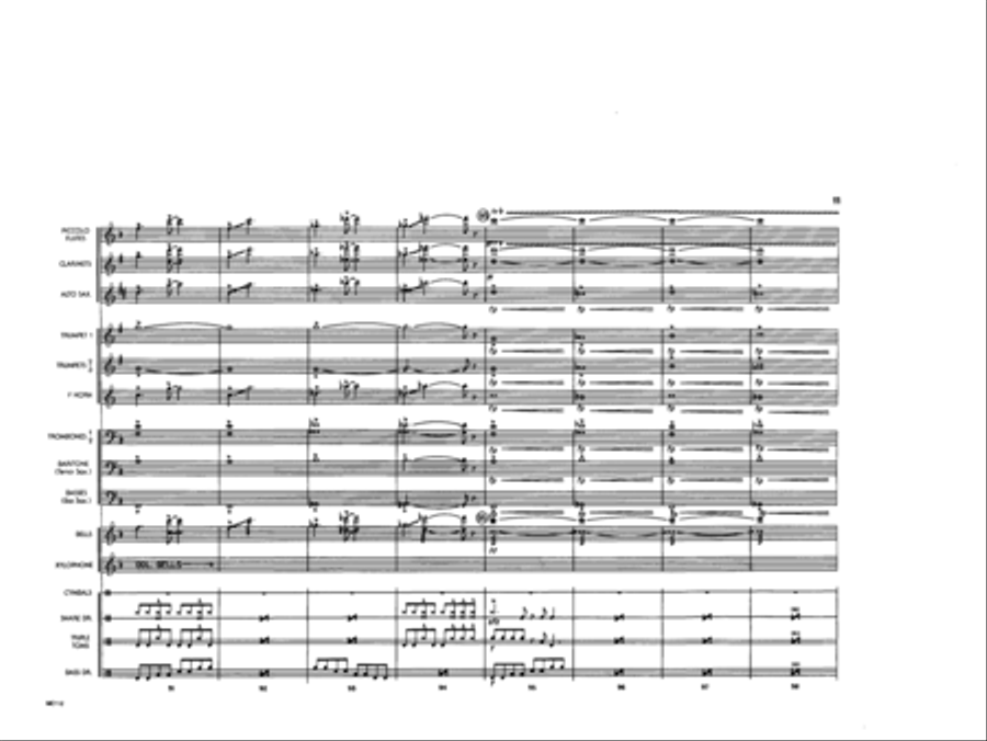 Fire Dance Fire Dance Marching Band scores gallery preview page 12