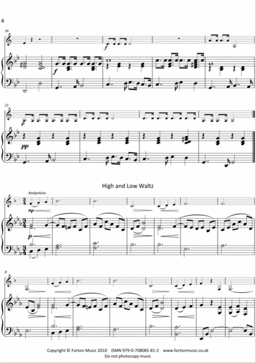 Collaborations 1 for clarinet and piano Clarinet Solo scores gallery preview page 4