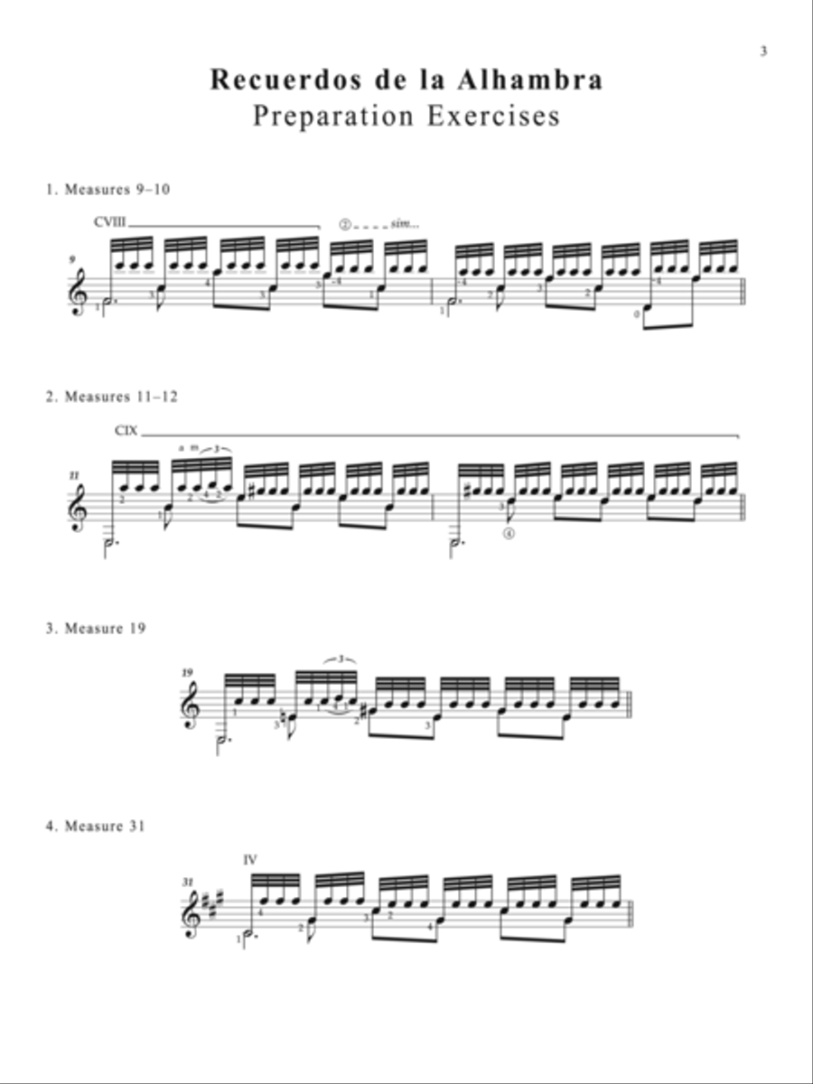 Suzuki Guitar School, Volume 9 Guitar scores gallery preview page 3