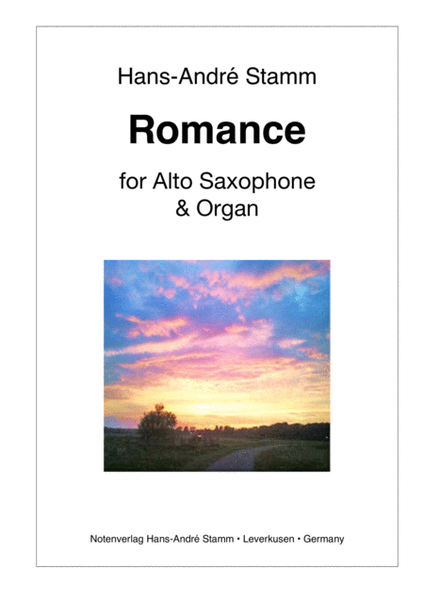 Romance for Alto Saxophone and Organ