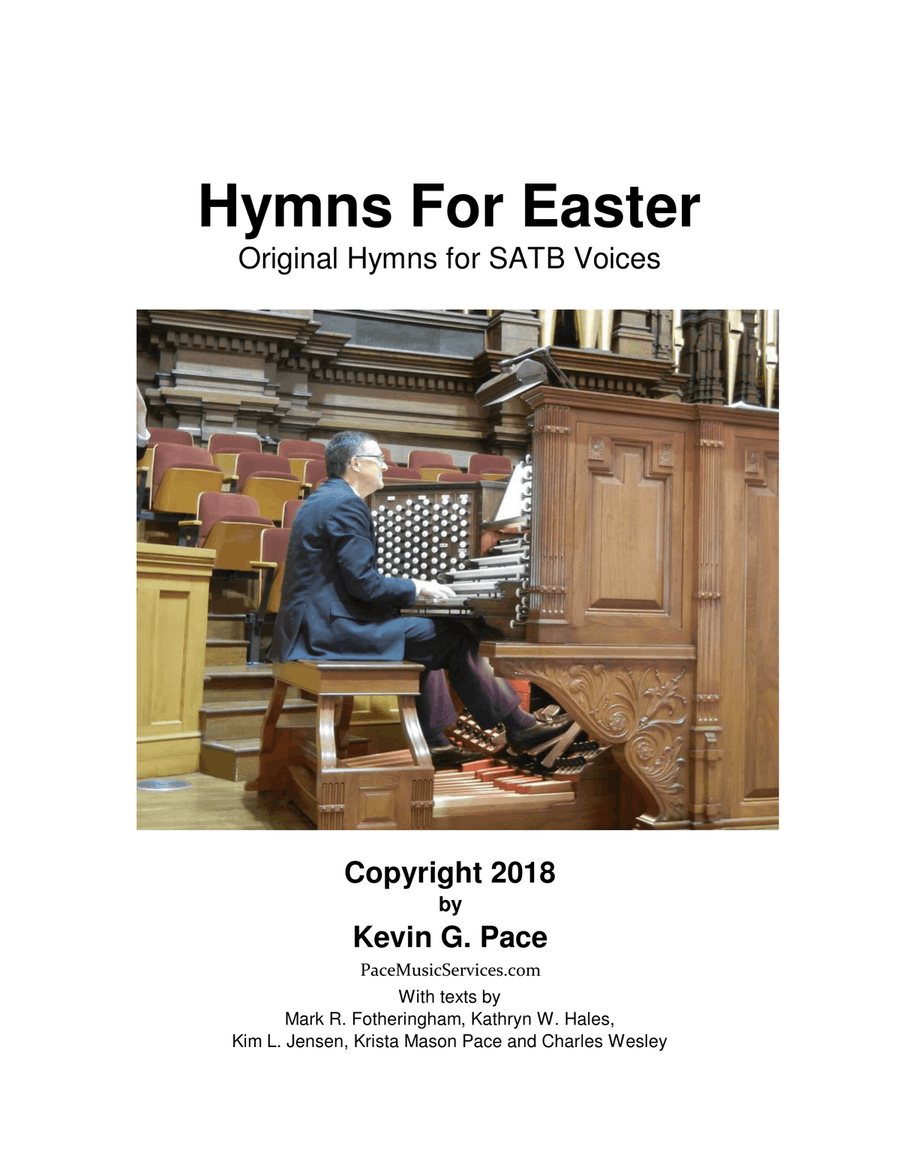 Hymns for Easter - 28 original hymns for SATB voices 4-Part scores gallery preview page 2