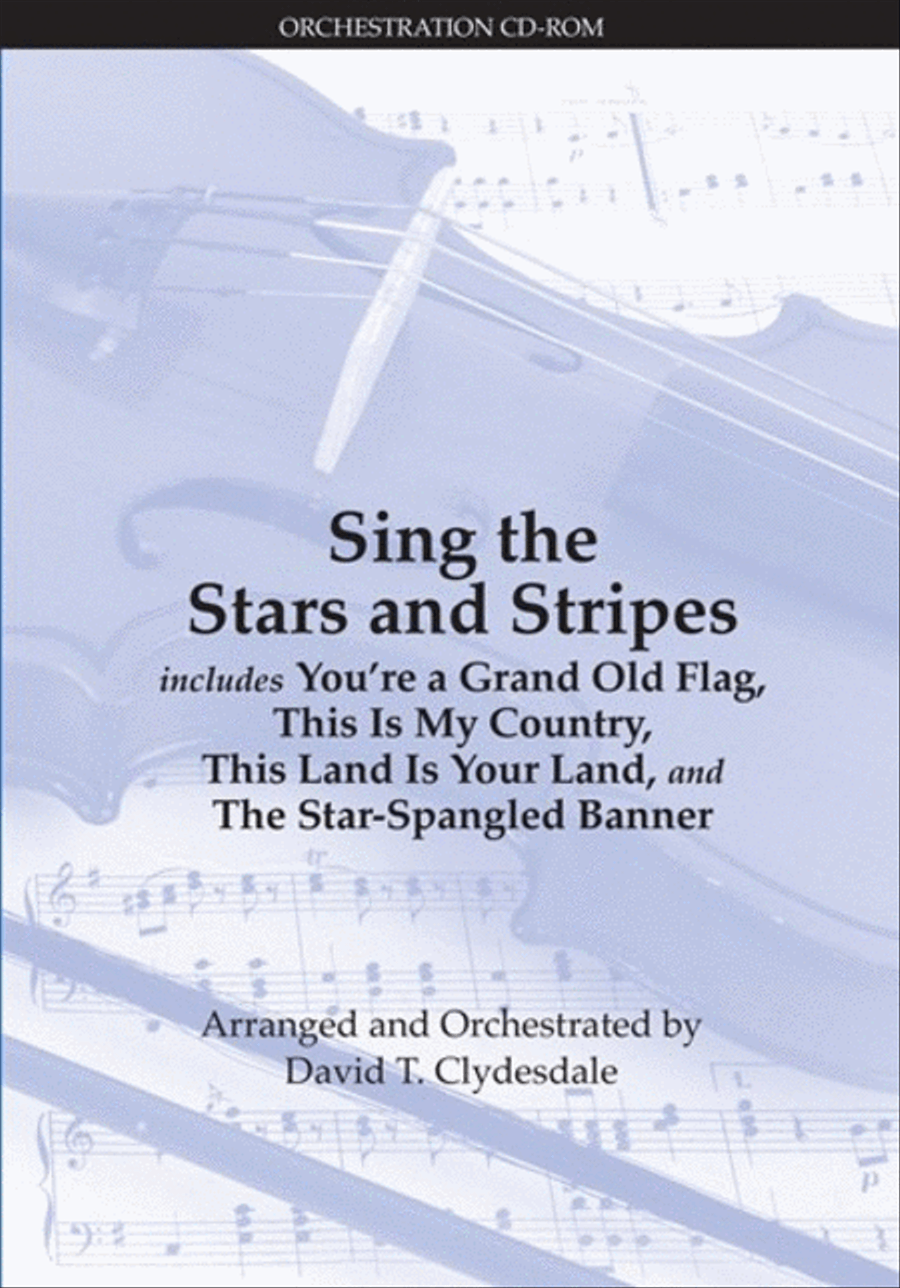 Sing the Stars and Stripes - Orchestration Set of Parts scores gallery preview page 1