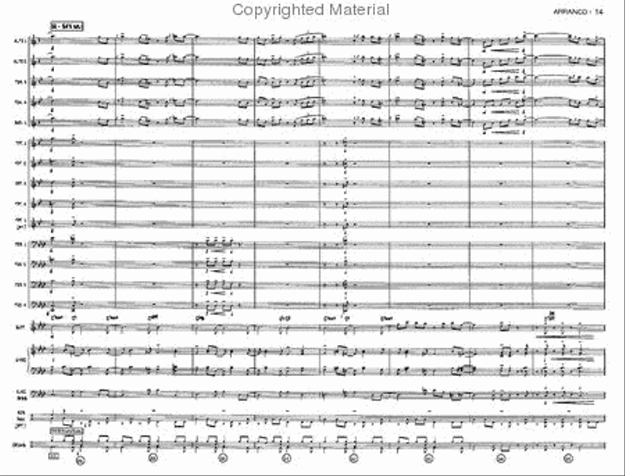 Arranco Jazz Ensemble scores gallery preview page 13