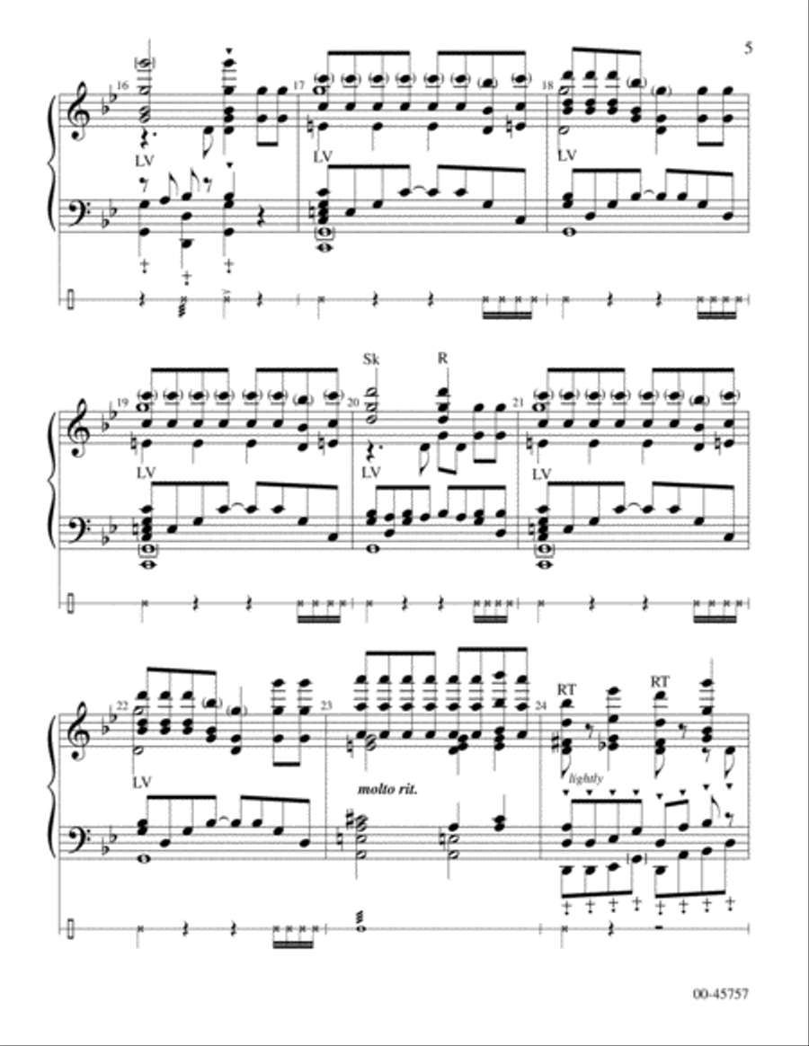 Psallite Psallite Handbell Choir scores gallery preview page 5