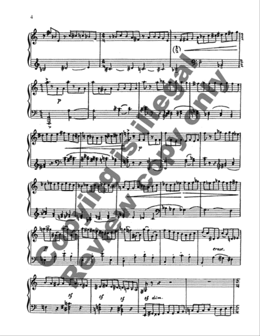 Perpetuum Mobile Perpetuum Mobile Piano Solo scores gallery preview page 9