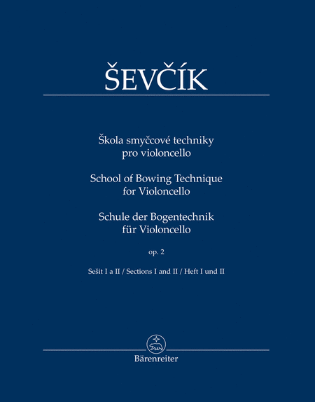 Schule der Bogentechnik for Violoncello, op. 2 (Heft I und II)