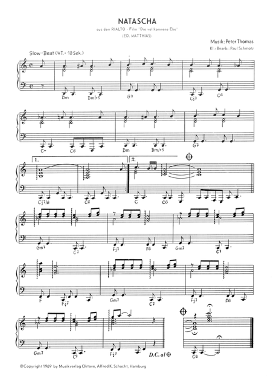 Natascha Piano, Vocal scores gallery preview page 3