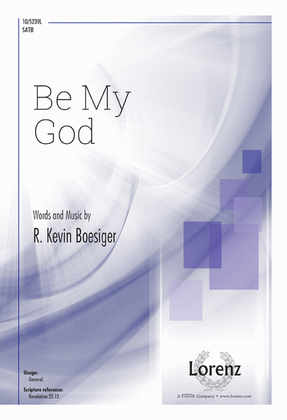 Book cover for Be My God