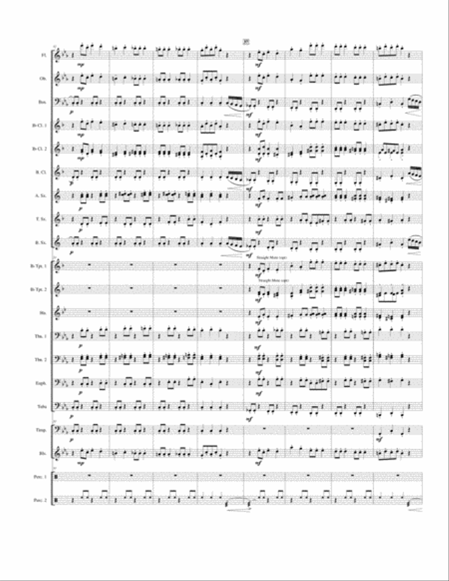Dance of the Sugar-Plum Fairy for Concert Band Concert Band scores gallery preview page 6