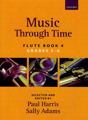 Book cover for Music through Time Flute Book 4