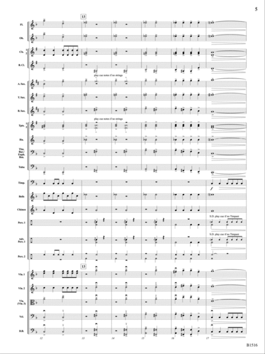 Fanfare and Fireworks: Score Concert Band scores gallery preview page 5