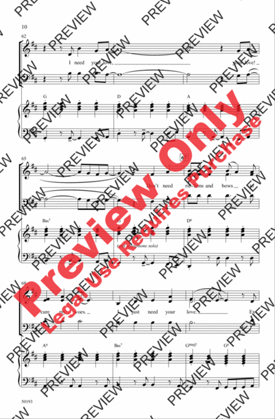 Ribbons and Bows 3-Part scores gallery preview page 10
