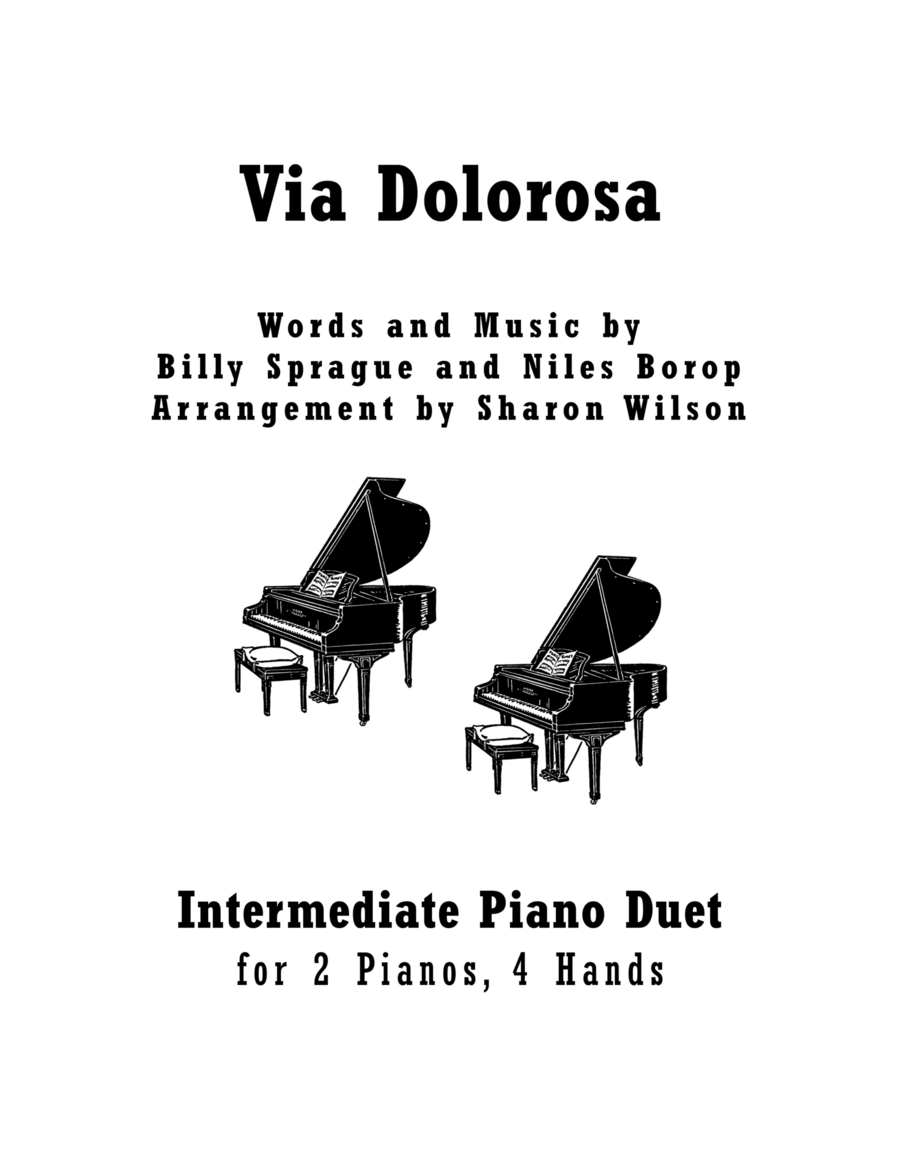 Via Dolorosa 2 Pianos, 4-Hands scores gallery preview page 1