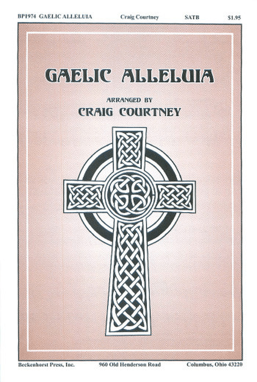 Gaelic Alleluia - SATB 4-Part scores gallery preview page 1