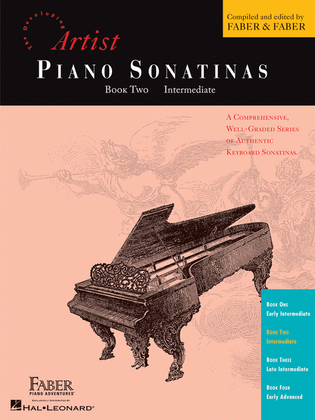 Book cover for Piano Sonatinas – Book Two