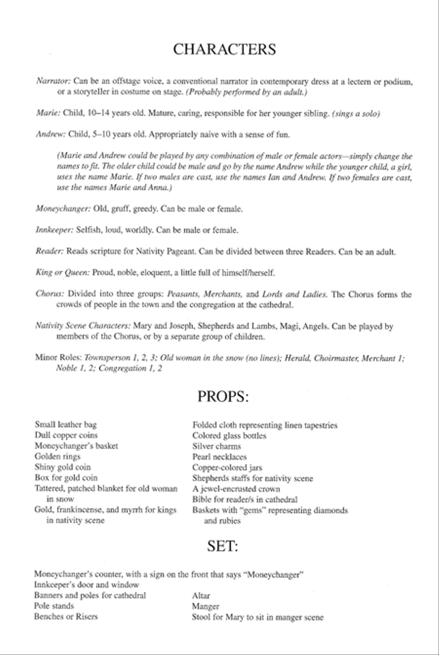 Chimes in the Night Unison Choir scores gallery preview page 5
