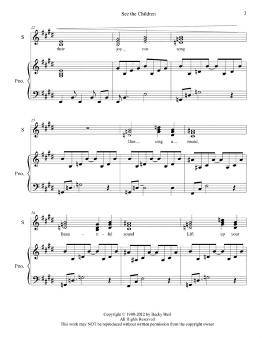 See the Children See the Children Voice scores gallery preview page 3