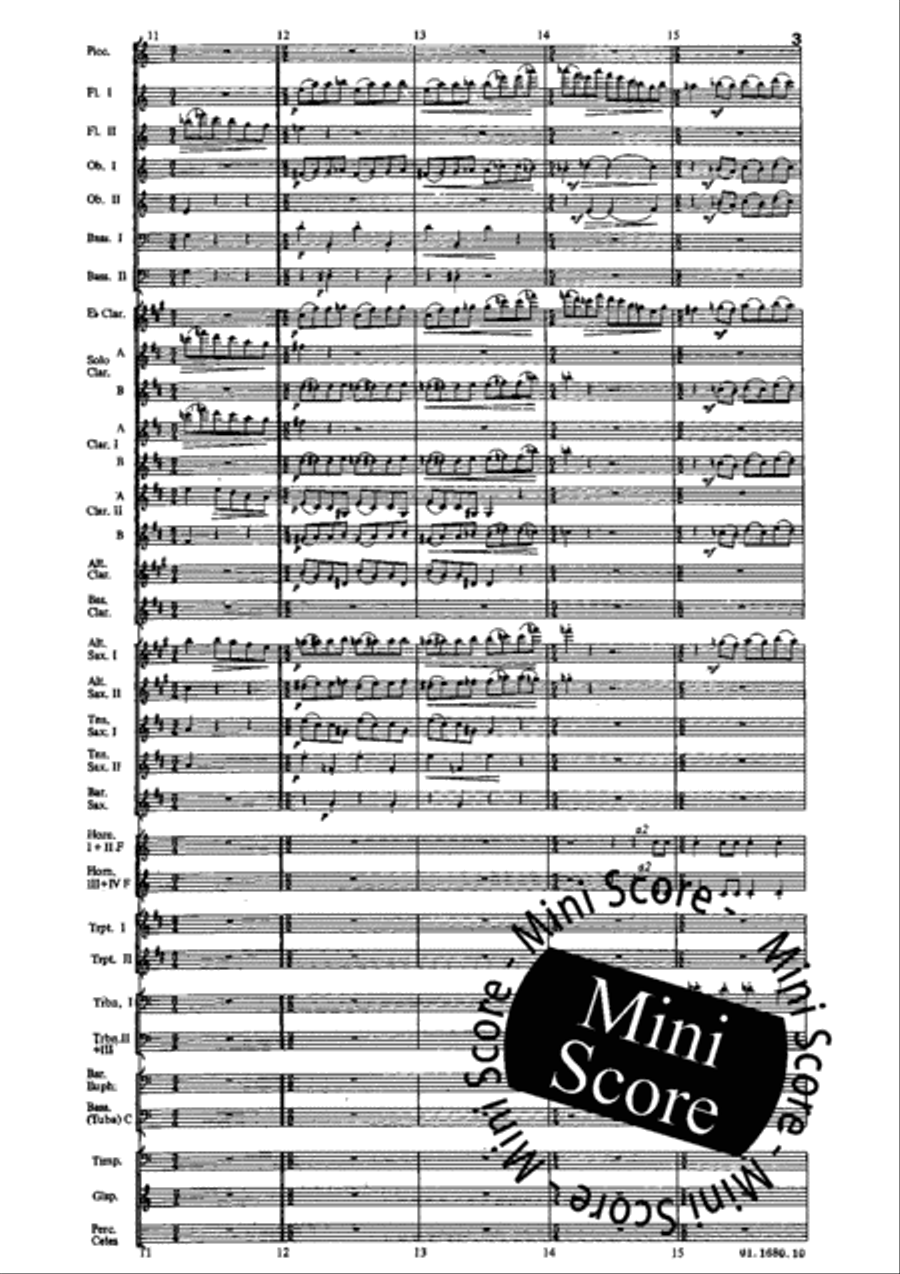 Geschwind Marsch by Beethoven Concert Band scores gallery preview page 7