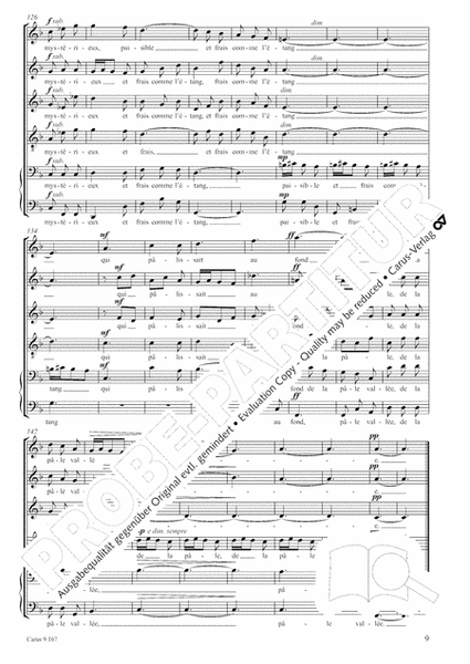 Debussy/ Gottwald: Deux Melodies d'apres des textes de Paul Bourget transcribed for 6 voices