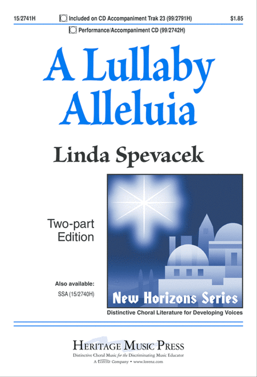 A Lullaby Alleluia A Cappella scores gallery preview page 2