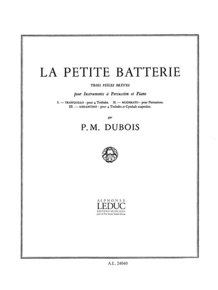 La Petite Batterie (percussion(s) & Piano)