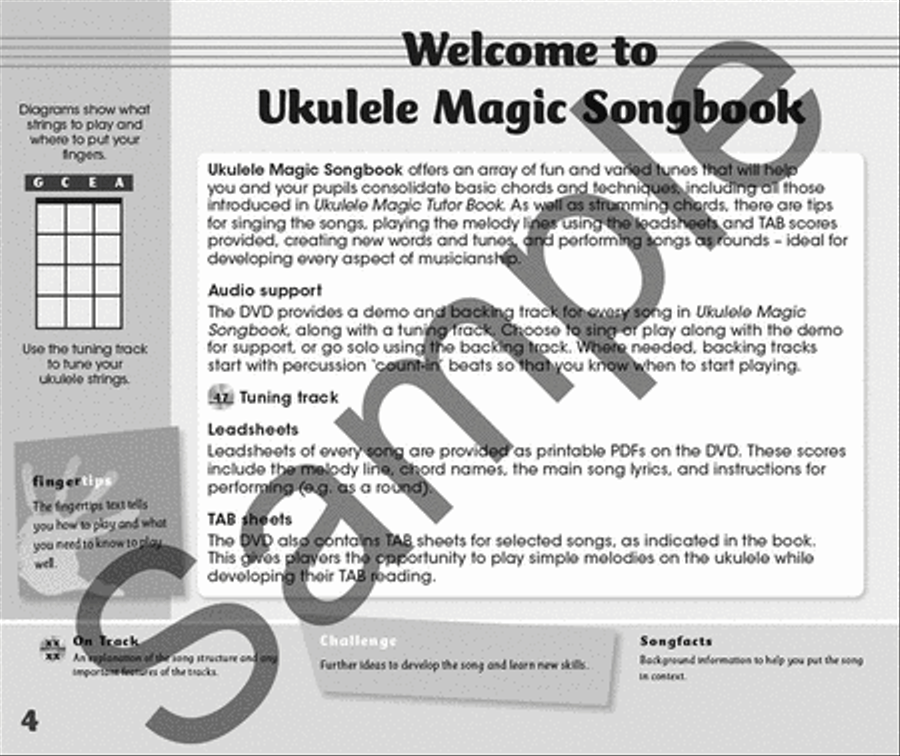 Ukulele Magic - Ukulele Magic Songbook Ukulele scores gallery preview page 2