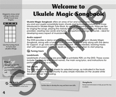 Ukulele Magic - Ukulele Magic Songbook