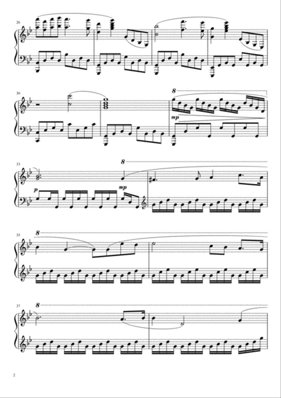Endless Void Endless Void Piano Solo scores gallery preview page 2
