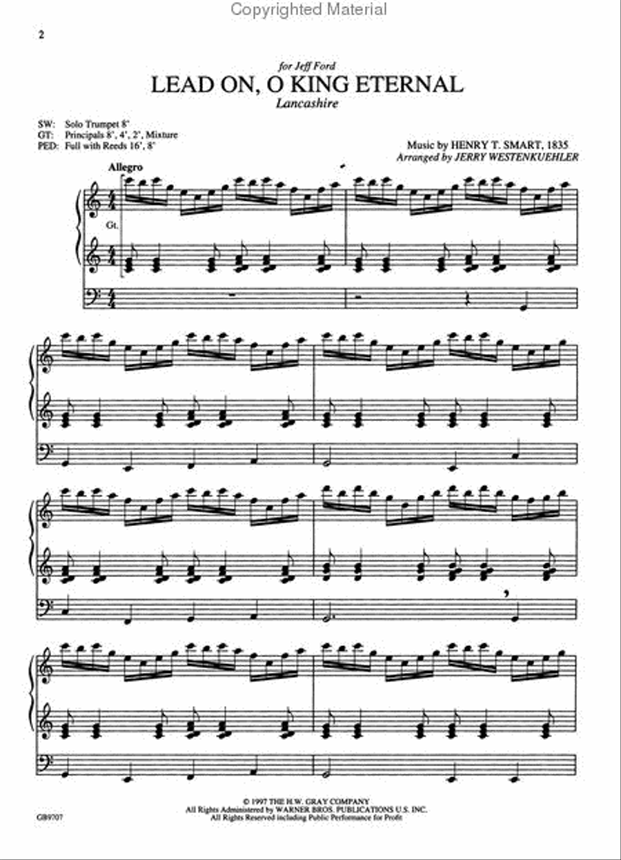 Seven Majestic Hymn Introductions, Volume 2 Organ scores gallery preview page 2