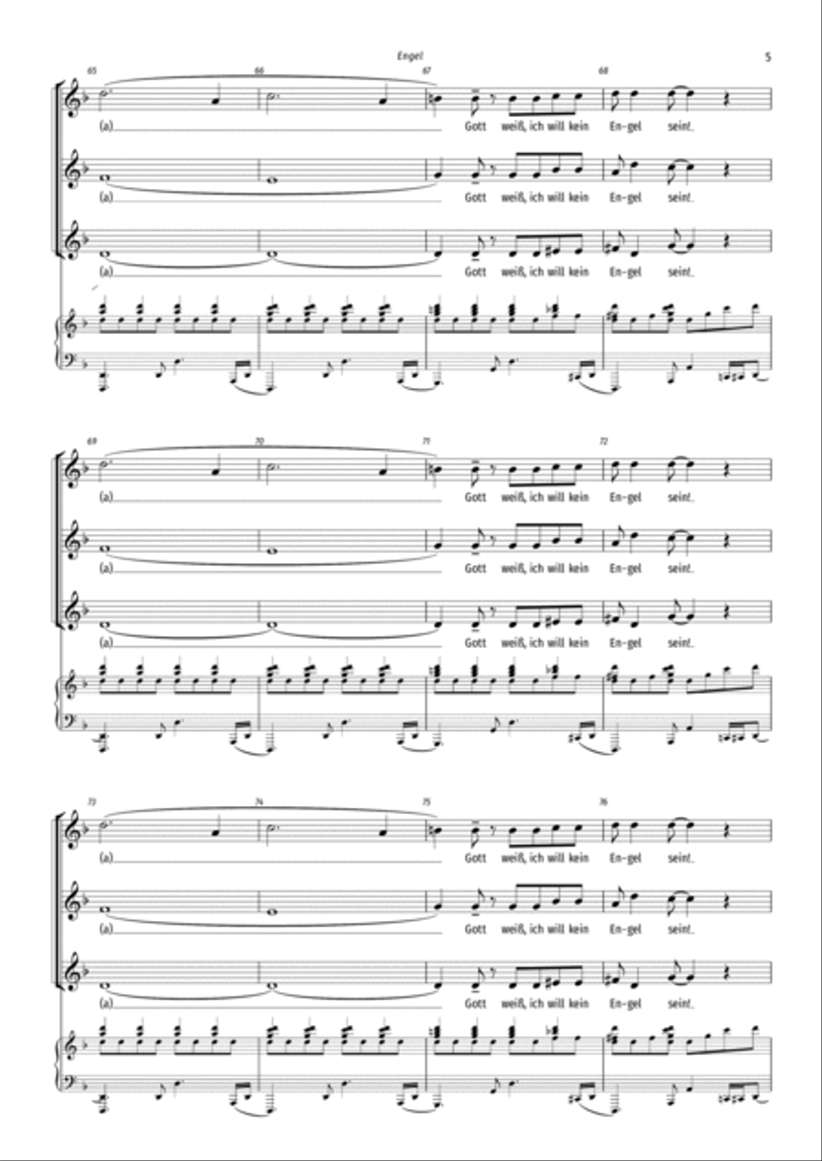 Engel Women's Choir scores gallery preview page 5