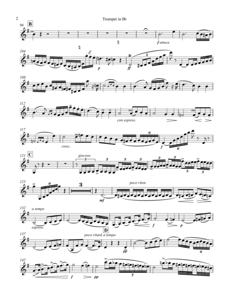 Violin Concerto No. 2 (for trumpet and piano)