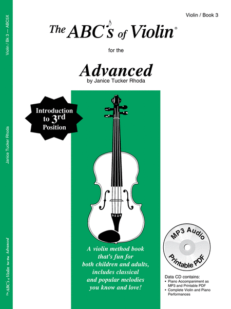 The ABCs of Violin For The Advanced, Book 3