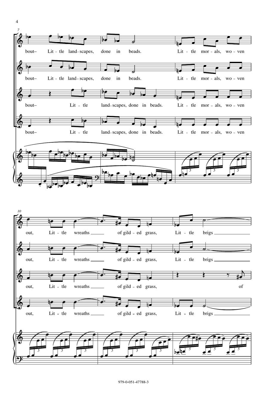 Bric-A-Brac 4-Part scores gallery preview page 2