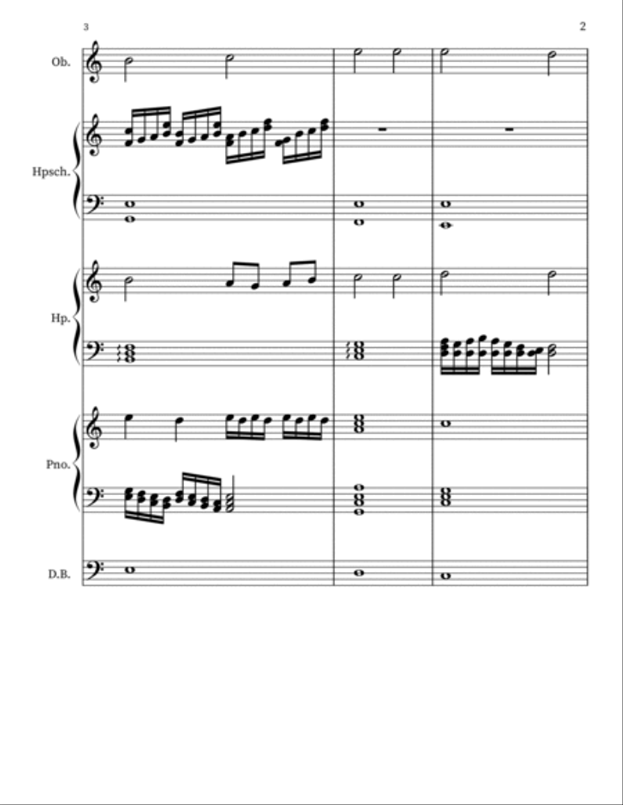 The Banshees Of Cork Oboe scores gallery preview page 2