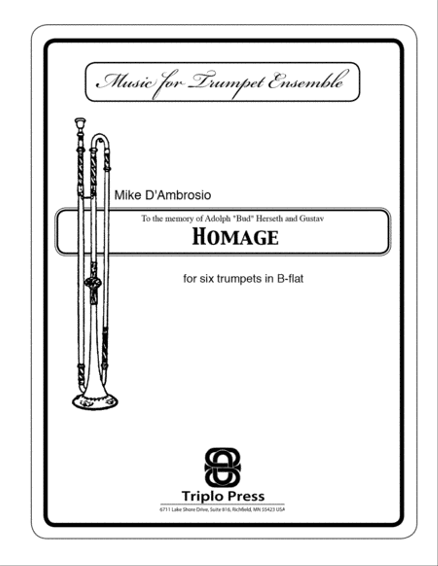 Homage Small Ensemble scores gallery preview page 1