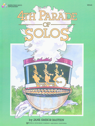 Book cover for Fourth Parade Of Solos