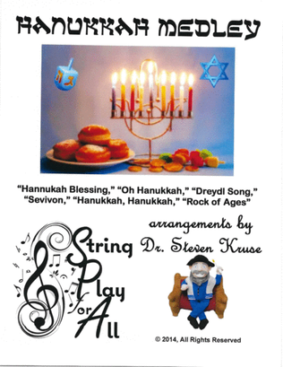 Hanukkah Medley for Violin Ensemble