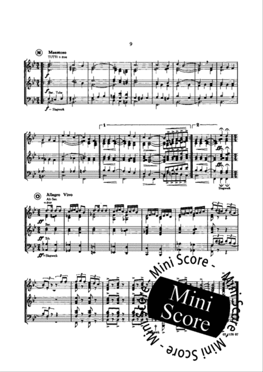 Viva Mexico Viva Mexico Concert Band scores gallery preview page 13