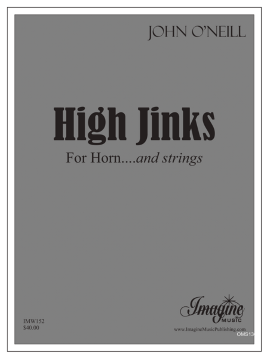 High Jinks Set of Parts scores gallery preview page 2