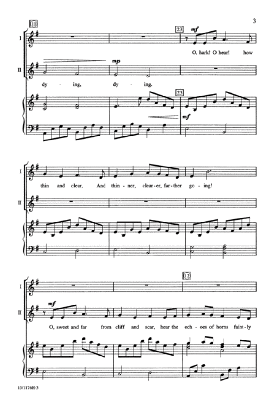 Blow, Bugle, Blow Blow, Bugle, Blow 2-Part scores gallery preview page 3