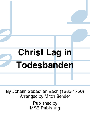 Book cover for Christ Lag in Todesbanden