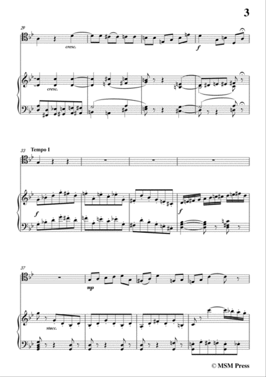 Gounod-Vous qui faites l'esdormie,for Cello and Piano Piano scores gallery preview page 5