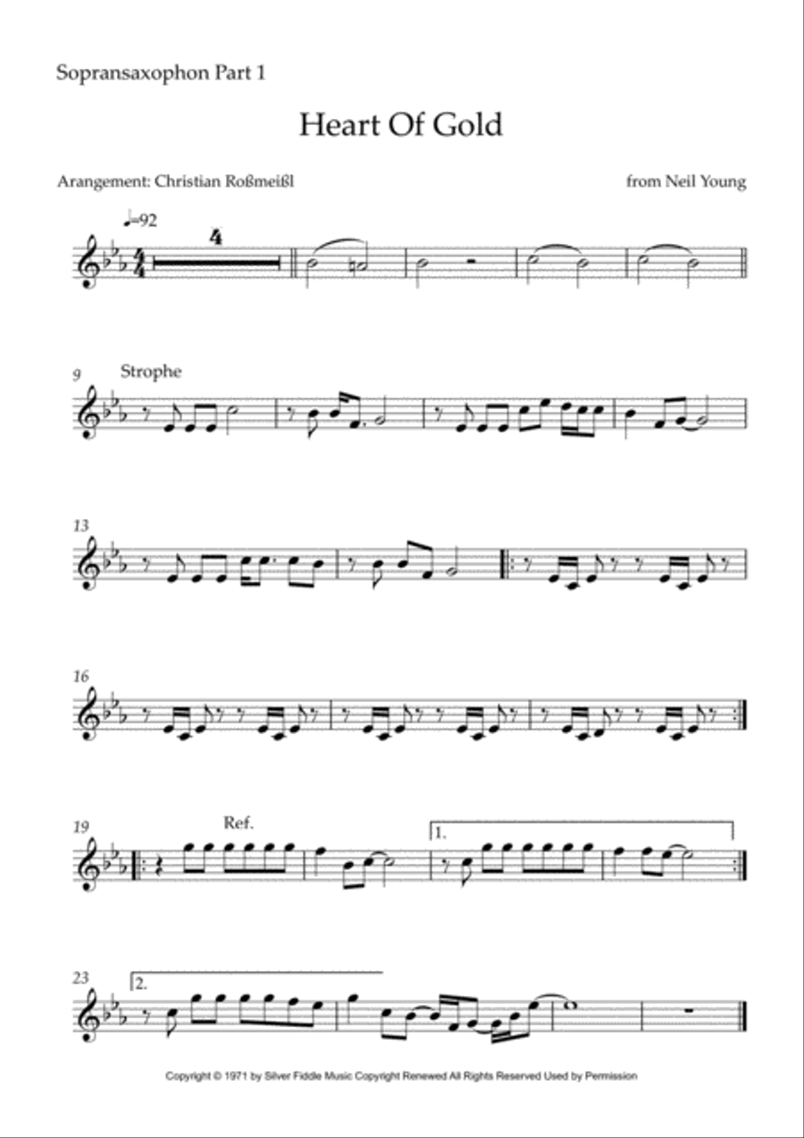 Heart Of Gold Heart Of Gold Woodwind Quartet scores gallery preview page 4