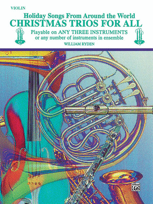 Book cover for Christmas Trios For All (Violin)