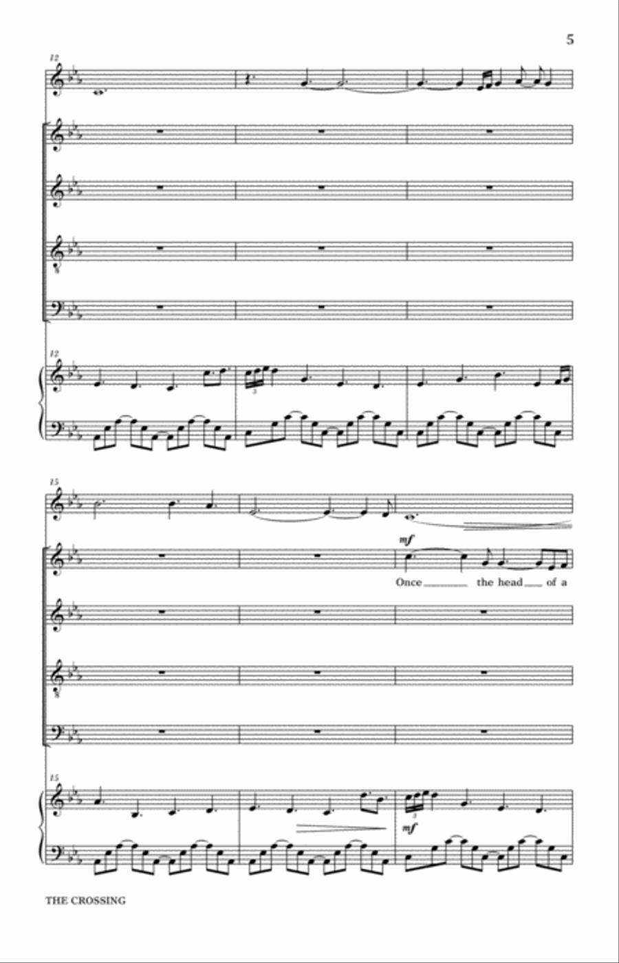 The Crossing The Crossing Choir scores gallery preview page 3