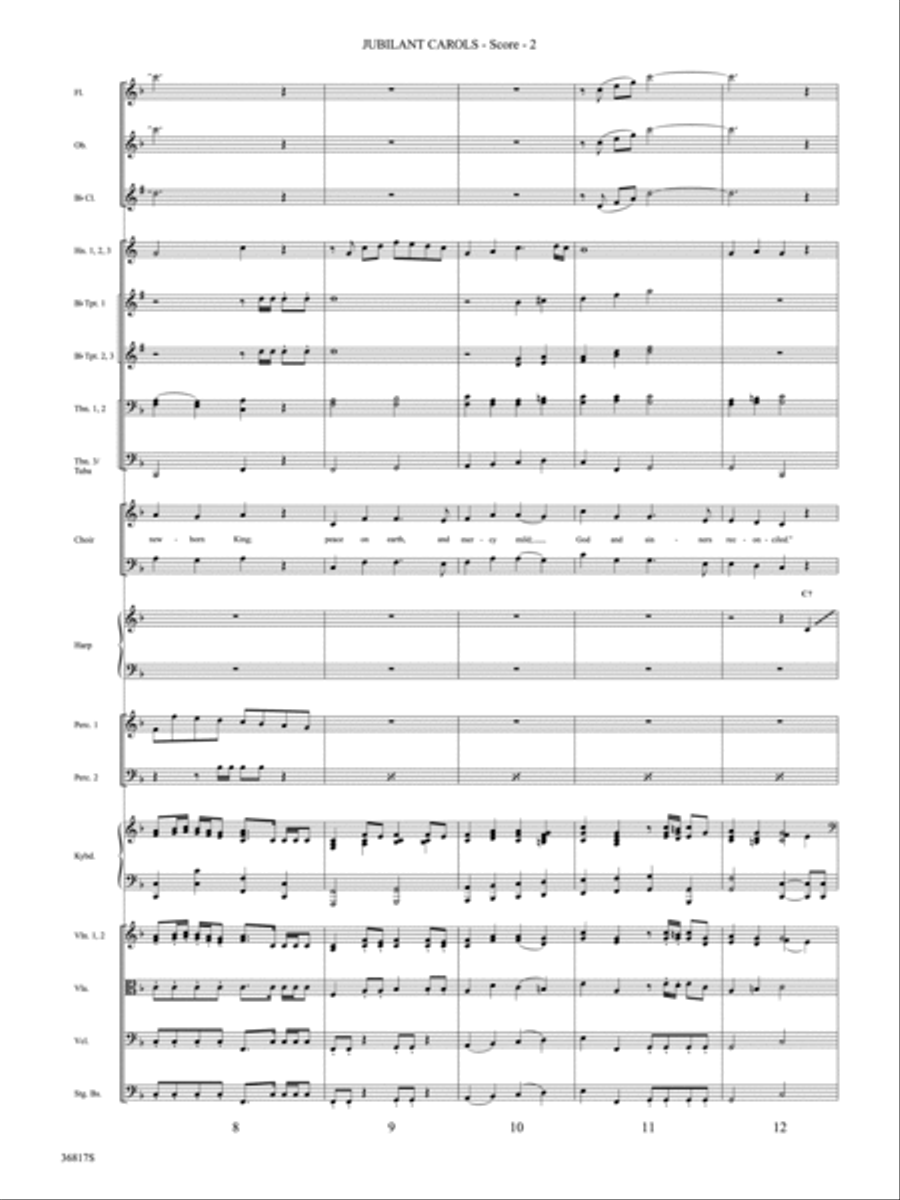 Jubilant Carols Choir scores gallery preview page 3