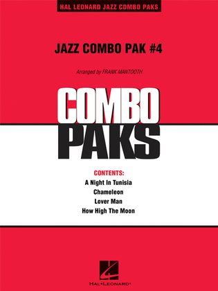Book cover for Jazz Combo Pak #4