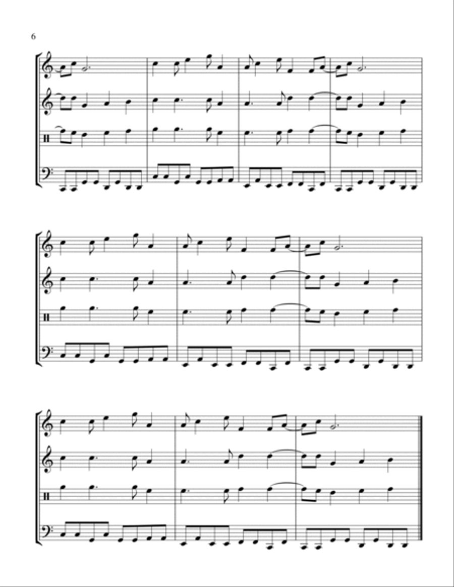 Lord we thank you Voice scores gallery preview page 6
