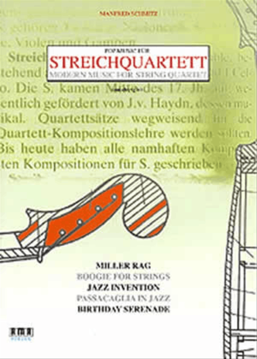 Modern Music for String Quartet String Quartet scores gallery preview page 1