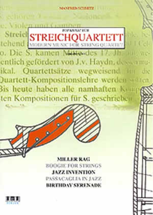 Book cover for Modern Music for String Quartet